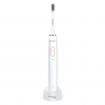 Shona Pro Electric IPX7 Sonic Tooth Brush with 5 modes / 3x Speed + travel case (2 heads included) White