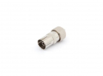 TV PLUG METAL 9.5mm/2.3mm - FEMALE