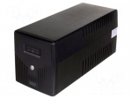 Power supply: UPS | 600W | 1kVA | 207&divide;253V | 162x150x338mm | 7Ah | 50Hz