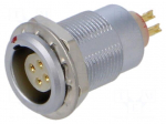 Connector: circular | socket | 0B | female | PIN: 4 | 7A | IP50 | soldering