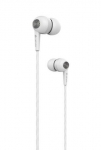 Wired headphones Devia  Wired earphones Kintone jack 3,5mm white White