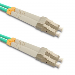 Qoltec Fiber optic patchcord LC/UPC - LC/UPC | Multimode | 50/125 | OM3 | Duplex | 1m