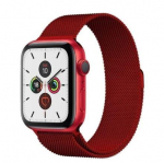 Strap iLike Magnetic Strap Watch 7 45mm Magnetic Wristband Bracelet Bangle Red