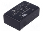 Converter: DC/DC | 6W | Uin: 18&divide;75V | Uout: 15VDC | Uout2: -15VDC | DIP24