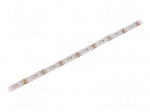 Programmable LED tape | RGB | 5050 | 5V | LED/m: 30 | 10mm | 140&deg; | IP65