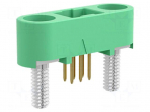 Connector: wire-wire/PCB | socket | male | PIN: 6 | Gecko | 2A | 450V | THT