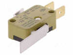 Microswitch SNAP ACTION | with lever | SPDT | 16A/250VAC | ON-(ON)