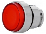 Switch: push-button | Stabl.pos: 1 | 22mm | red | IP66 | Pos: 2 | &Oslash;22mm
