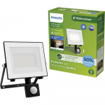 PHILIPS Lois Ultra energy efficient flood AN 14W&nbsp; 3000K IR ar kustības sensoru LED prožektors 2600lm IP65 50000h antracīta 929004643201 8720169365384