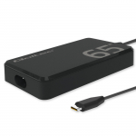 Qoltec 90W GaN Super Fast SLIM power charger | PD | 5-20V | 4.5A | USB-C 3.1 | Laptop | MacBook | Sm