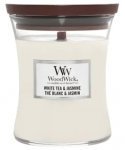 Woodwick White Tea & Jasmine Candle 275 g