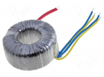 Transformer: toroidal | 300VA | 230VAC | 17V | 17V | 8.82A | 8.82A | 2.9kg