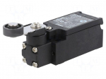 Limit switch | lever R 26mm, metallic roller &Oslash;17,5mm | NO + NC
