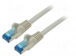 Patch cord | S/FTP | Cat: 6a | RJ45 plug,both sides | stranded | Cu | 1m