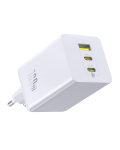 Wall Fast Charger EnerFill FE11 100W USB-A + 2xUSB-C QC PD, White