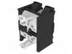 Contact block | 22mm | 04 | front fixing | push-in terminals | 250VAC