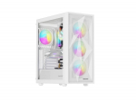 Genesis Gaming PC Case | Diaxid 605 ARGB | White | Midi Tower