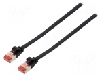 Patch cord | U/FTP | Cat: 6 | RJ45 plug,both sides | stranded | Cu | 7.5m