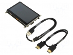 Display: TFT | 4.3" | 480x272 | Interface: HDMI | 500cd/m2 | 4DHDMI