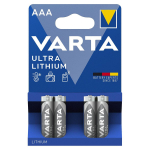 Patareisid, akusid ja laadijaid // AA, AAA ja muud suurused patareid, laadijad &ndash; saadaval tellimiseks // 4x Bateria R-03 LR3 AAA 1,5V L92 Lithum Varta