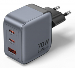 MOBILE CHARGER WALL 3PORT/70W FEXH0-EU VENTION
