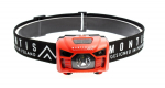 Montis Bateryjna latarka nagłowna z sensorem MT002 Red, Black Headband flashlight LED
