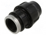 Splice terminal: clamping | Thread: G 1 1/2" internal | 50mm | Plast