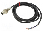 Sensor: inductive | OUT: PNP / NO | 0&divide;3.2mm | 10&divide;30VDC | M12 | 2m | IP67G