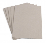 Pakkepaber lehtedena, 80x120cm, 80g/m&sup2;, hall, taaskasutatud paber, 5kg (~63&ndash;65 lehte)