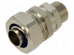 Straight terminal connector