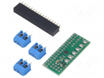 DC-motor driver | DRV8835 | 250kHz | PWM | 1.2A | Uin mot: 2&divide;11V