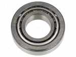 Bearing: tapered roller | &Oslash;int: 25mm | &Oslash;out: 52mm | W: 16.25mm