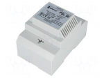 Power supply: transformer type | non-stabilised | 36W | 24VDC | 1.5A