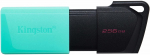 Kingston DataTraveler Exodia M 256 GB, USB stick (turquoise/black, USB-A 3.2 Gen 1)