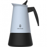 Cecotec Piccolina 600, coffee maker light blue/black, 300 ml | 6 cups