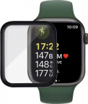 Fusion Nano 9H aizsargstikls pilnam ekrānam Apple Watch 7 | 8 41mm melns