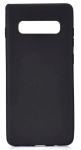 Back panel cover Evelatus Samsung Galaxy S10e Nano Silicone Case Soft Touch TPU Black