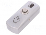 Exit button | IP20 | 36VDC | wall mount | DC load @R: 3A/24VDC