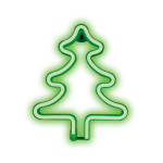 LED ribad // NEON FLEX LED strips // Neon led christmas choinka zielona flne16 forever light