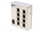 Industrial module: switch Ethernet | unmanaged | 24VDC | RJ45 | IP20