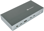 USB-hub Alcasa kabelmeister Universaalne Thunderbolt 4 dokipeatus (USB-C)