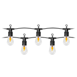 Aia, fassaadi ja terrassi valgustus // Aia- ja pargivalgustid // Solarna girlanda oświetleniowa 10 m, 10 x LED Flame