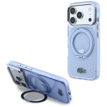 Lacoste IML Glossy Finish with Ring Stand MagSafe for iPhone 18 Pro Max / 17 Pro Max / blue