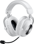 Wired headphones Logitech  LOGITECH G PRO X2 LIGHTSPEED Wireless Gaming Headset - Blue Mic - WHITE