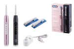 Oral-B Pulsonic Slim Luxe 4900 Two sonic toothbrushes Black, Pink
