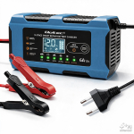 Nutikas 12 V 6 A akulaadija | LiFePO4, AGM, GEL, SLA, EFB ja pliiakudele | Qoltec&reg;