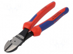 Pliers | side,cutting | plastic handle | Pliers len: 200mm