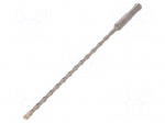 Drill bit | for concrete | &Oslash;: 5mm | L: 210mm | metal | Man.series: PRO 4