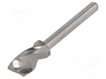 Drill bit | PCB | &Oslash;: 6.25mm | L: 38.2mm | 1/8" (3,175mm)