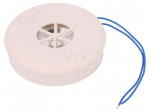 Sound transducer: piezo alarm | 3.5kHz | Sound level: 110dB | 90nF